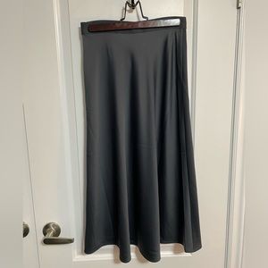NWT H&M Satin Midi Skirt